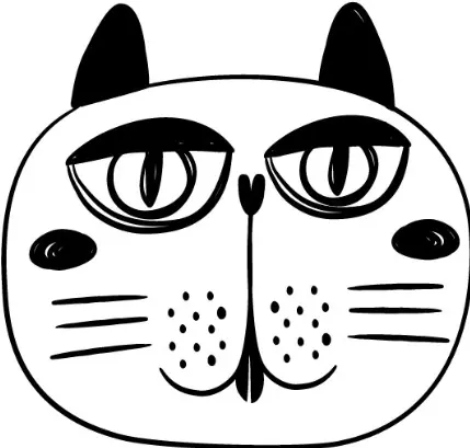 Logo de Catnature, imagen de gato